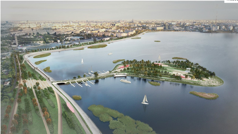 Cand incep lucrarile pentru Parcul Lacul Morii din Capitala si cum va arata la final Imagine