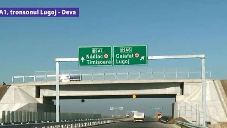 Cand va fi gata primul tronson din autostrada Lugoj - Deva? Imagine