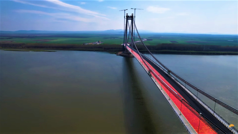 Cand va fi inaugurat Podul de la Braila. Anuntul facut de ministrul Transporturilor Imagine