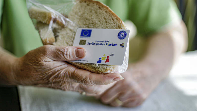 Cand vor fi reincarcate cardurile sociale. 2,6 milioane de romani primesc ajutor in bani pentru alimente Imagine