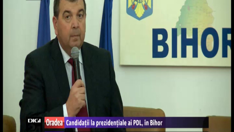 Candidatii PDL pentru "prezidentiale" au venit in Bihor Imagine