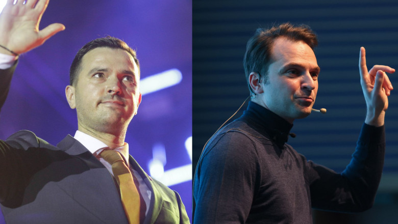 Candidatii pentru Primaria Capitalei Sebastian Burduja (PNL) si Mihai Enache (AUR) vin la Digi24, la ora 15.00 Imagine