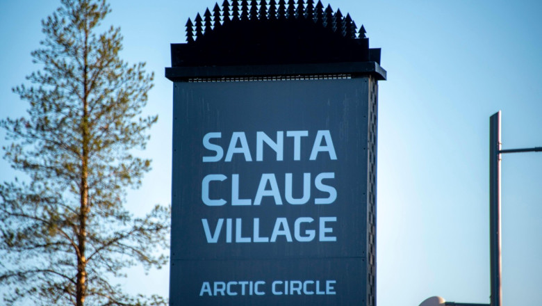 Canicula a cuprins si satul lui Mos Craciun. „Asigurati-va ca renii au suficienta apa” Imagine