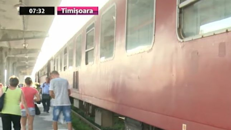 Canicula intarzie trenurile. Garniturile au ajuns in gari cu intarzieri de la 40 pana la 60 de minute Imagine