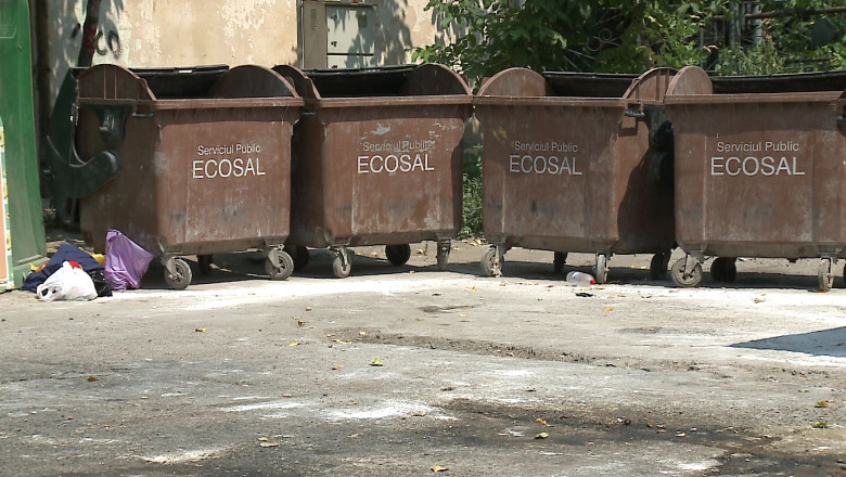 Canicula intensifica mirosul. In zonele de colectare a gunoiului mirosul este insuportabil. Imagine