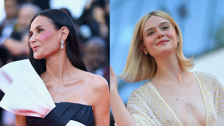 Cannes 2024: Cele mai spectaculoase tinute cu care au defilat vedetele pe covorul rosu. Demi Moore a atras toate privirile Imagine