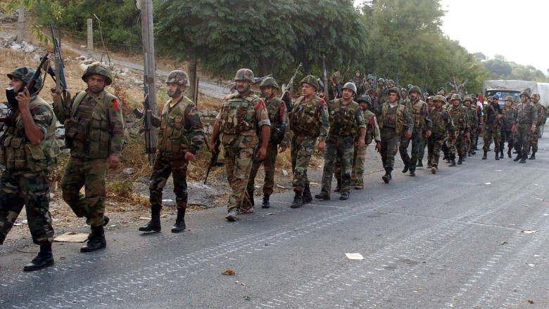 Capacitatea fortelor militare ale regimului sirian Imagine