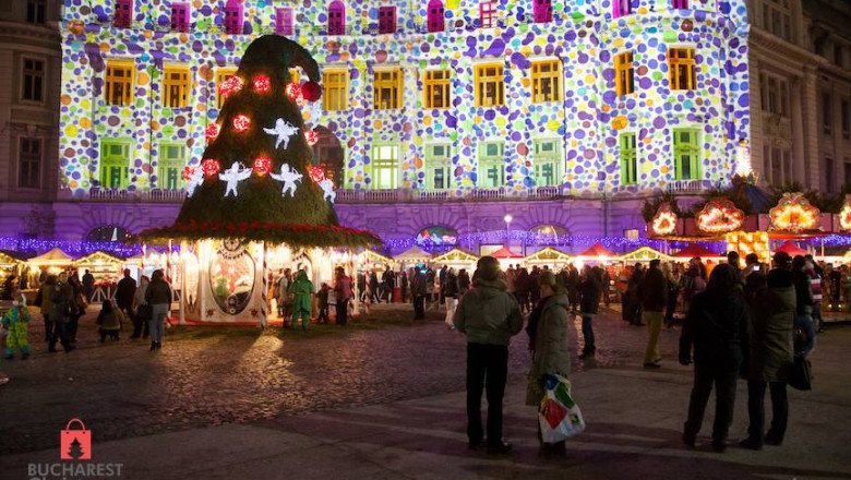 Capitala e gata de sarbatoare. Astazi se aprind luminitele de Craciun Imagine