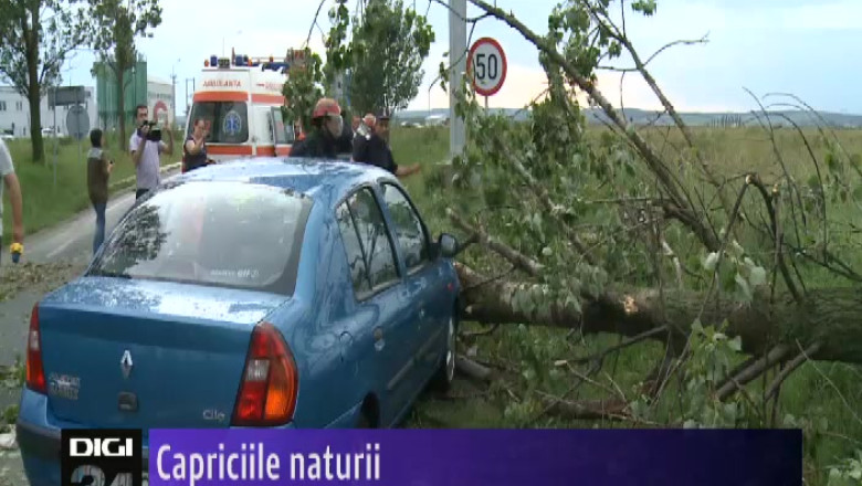 Capriciile naturii au facut ravagii in Sibiu Imagine