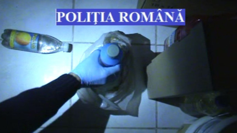 Captura... grea, realizata de politistii timiseni: 10 kilograme de mercur Imagine