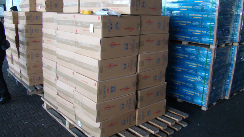 Captura record de tigari. Politistii au confiscat zece milioane de tigarete in Portul Constanta Sud Imagine