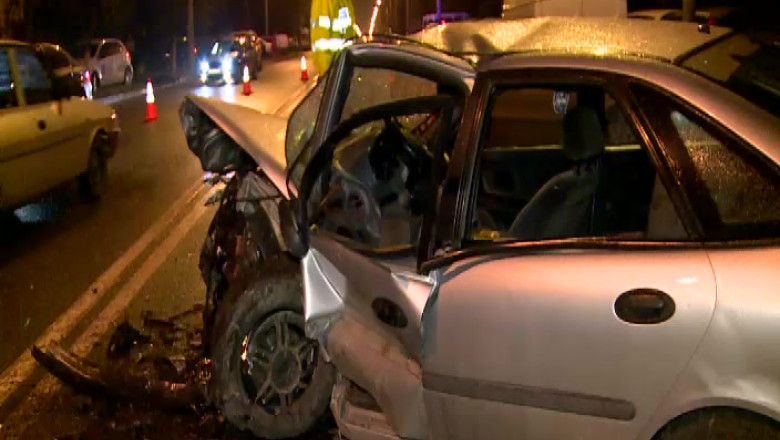 Carambol cu sase masini, in Craiova Imagine