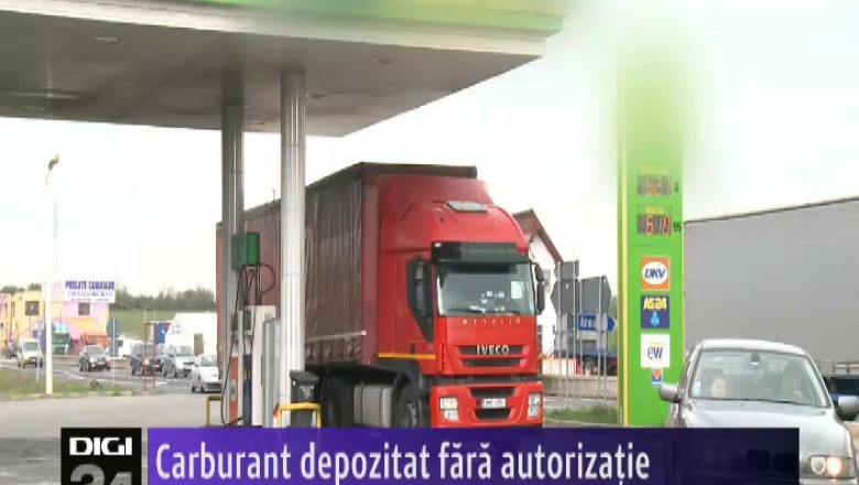 Carburant depozitat fara autorizatie Imagine