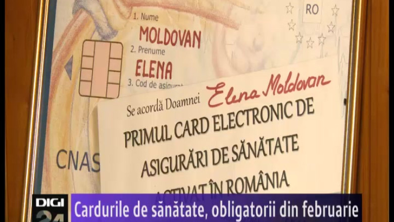 Cardurile de sanatate, obligatorii din februarie Imagine