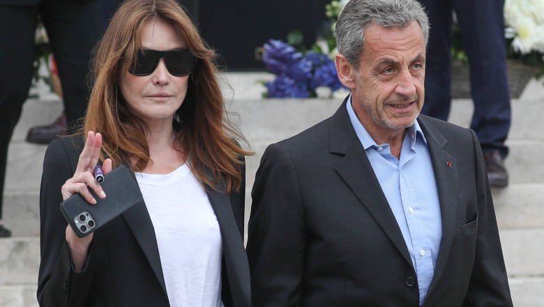 Carla Bruni, sotia fostului presedinte francez Nicolas Sarkozy, a fost pusa sub acuzare si plasata sub control judiciar Imagine
