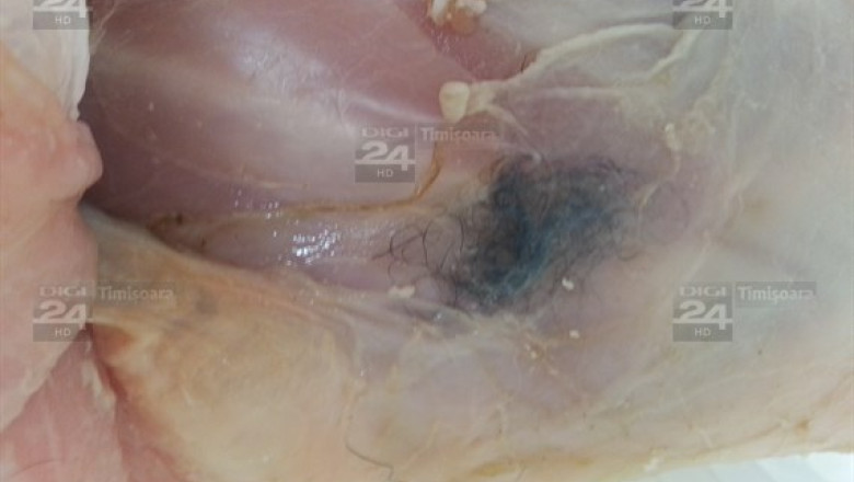 Carne de miel cu par de animal si excremente, oferita la vanzare in sase magazine mari din Timis Imagine