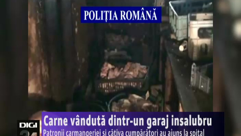  Carne vanduta dintr-un garaj insalubru  Imagine