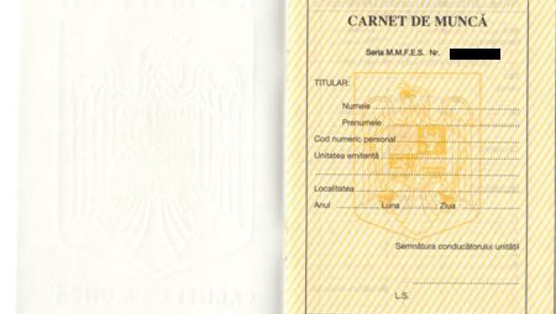 Carnete de munca, abandonate Imagine