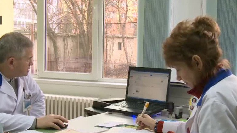 Cartea de vizita a medicului, pe retetele medicale Imagine