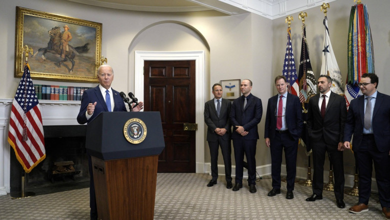Casa Alba anunta primul ordin executiv al administratiei Biden pentru reglementarea inteligentei artificiale Imagine