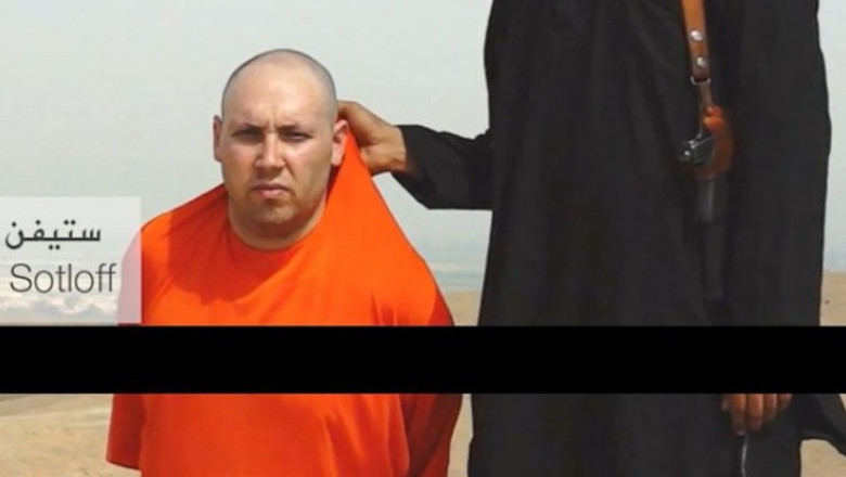 Casa Alba: Inregistrarea cu decapitarea jurnalistului Steven Sotloff este autentica Imagine