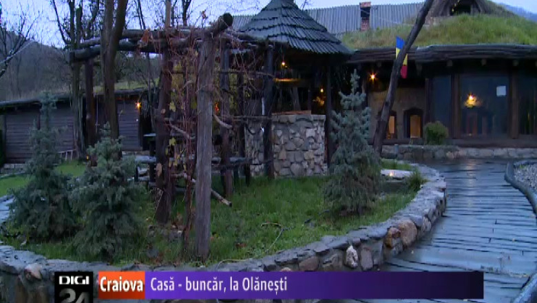 Casa - buncar la Olanesti, in Valcea. Adapostul a fost construit sa reziste la un cutremur de 10 pe Richter Imagine