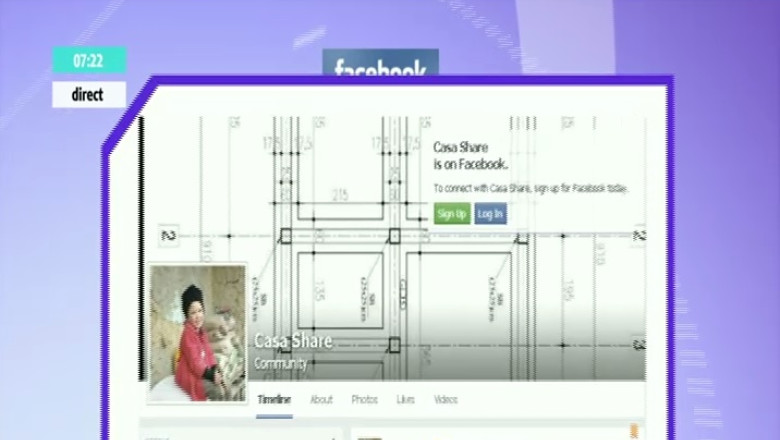 Casa „construita” pe site de socializare Imagine