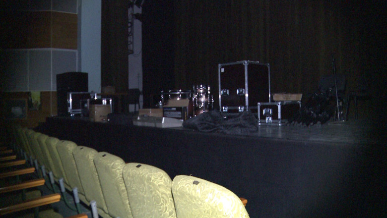 Casa studentilor galateni, in bezna Imagine