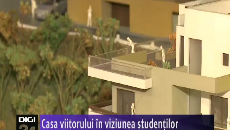 Casa viitorului, in viziunea studentilor  Imagine