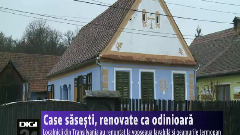 Case sasesti, renovate ca odinioara Imagine