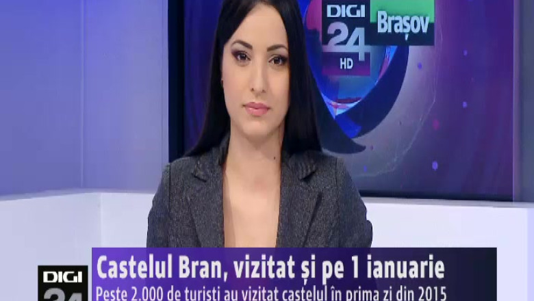 Castelul Bran, vizitat si pe 1 ianuarie. Administratorii castelului asteapta 16 mii de turisti, pana duminica Imagine