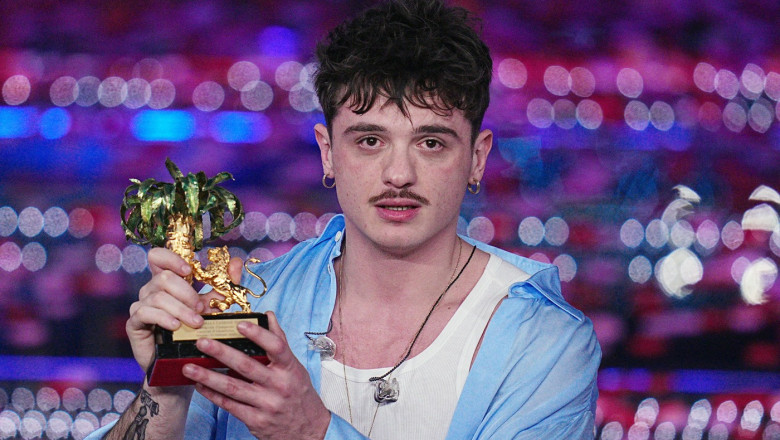Castigatorul Festivalului de la San Remo: Olly, cu piesa „Balorda Nostalgia” Imagine