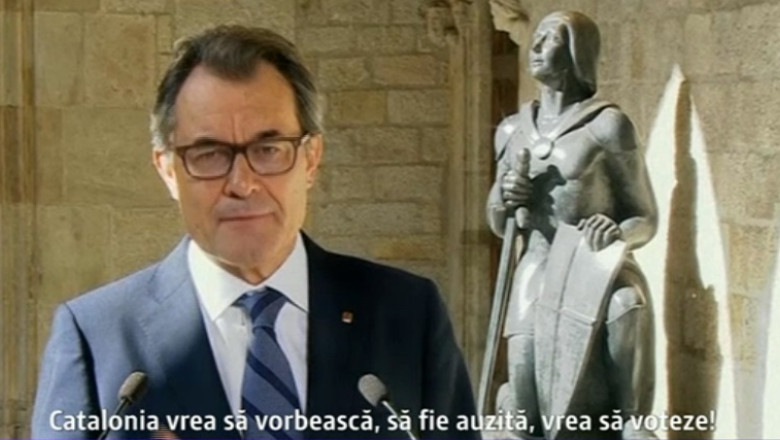 Catalanii, vot pentru independenta la 9 noiembrie Imagine