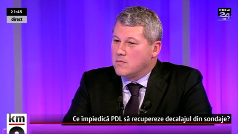 Catalin Predoiu: Credem ca la europarlamentare PDL va ajunge la 25% din voturi, poate obtinem chiar sapte locuri Imagine