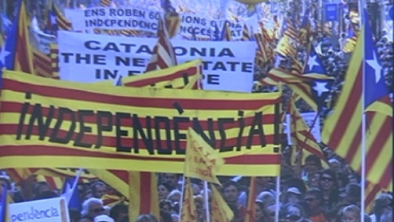 Catalonia. Vot simbolic pentru independenta Imagine