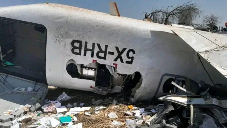 Catastrofa aviatica in Sudanul de Sud. 18 persoane au murit dupa ce avionul in care se aflau s-a prabusit Imagine
