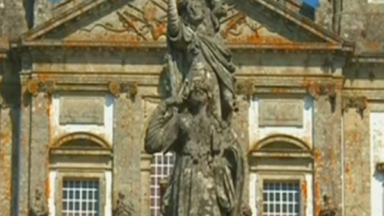 Catedrala sufletului portughez. Bom Jesus do Monte este o minune a arhitecturii baroce Imagine