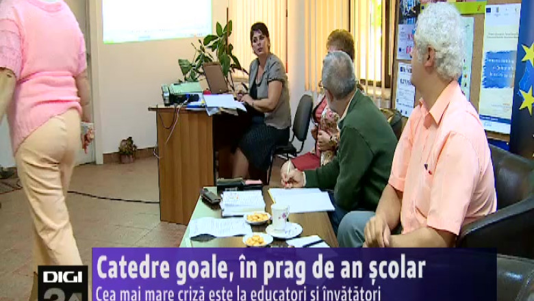 Catedre goale, in prag de an scolar Imagine