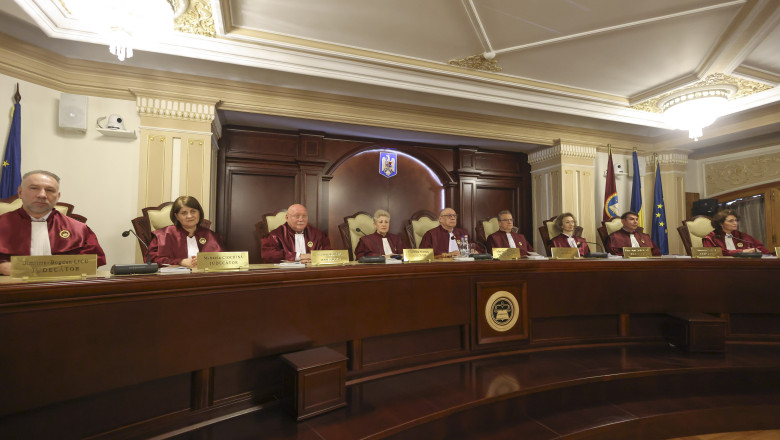 CCR sustine ca judecatorii care isi incheie mandatul in acest an nu au cerut prime de 180.000 de lei fiecare Imagine