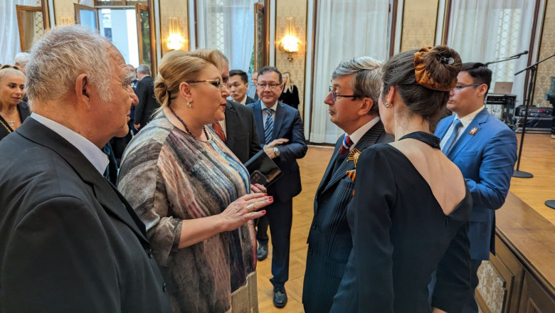 Ce a discutat Diana Sosoaca cu ambasadorul rus. Kuzmin i-a spus ca SUA imping Romania si Moldova in razboi cu Rusia Imagine