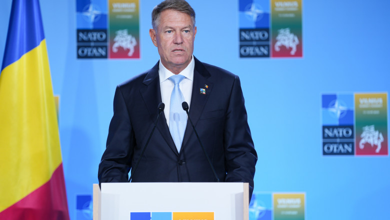 Ce a obtinut Iohannis la Summitul de la Vilnius: Pentru orice amenintare care ar putea afecta Romania, NATO are un raspuns pe masura Imagine