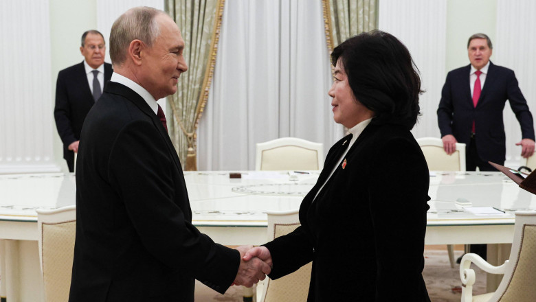 Ce a spus Vladimir Putin despre cooperarea Rusiei cu Coreea de Nord in timpul intalnirii cu sefa diplomatiei lui Kim Jong Un Imagine