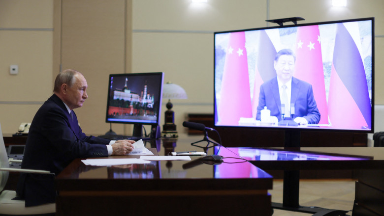 Ce a vorbit Putin cu Xi Jinping la trei ani de la declansarea razboiului in Ucraina: „China este bucuroasa sa vada eforturile pozitive” Imagine