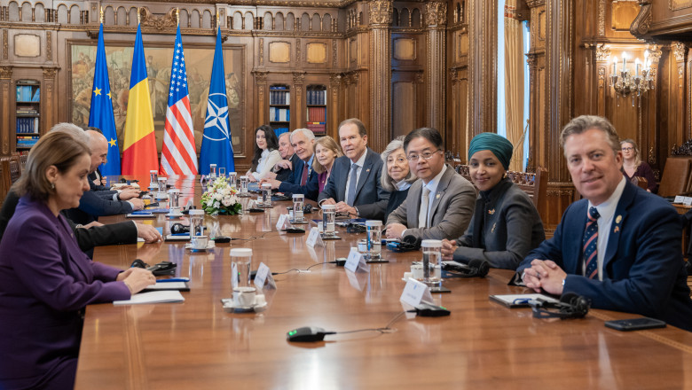 Ce au discutat congresmenii americani cu Ilie Bolojan, la intalnirea de la Cotroceni Imagine