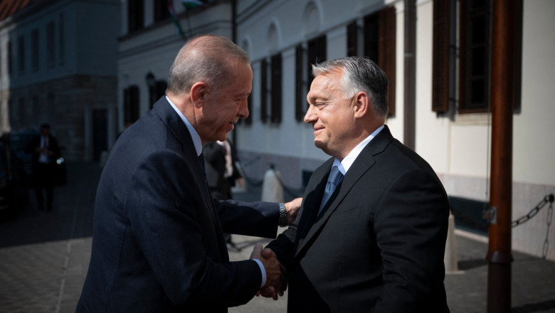 Ce au discutat Orban si Erdogan la Budapesta. Turcia si Ungaria sunt singurele tari care nu au ratificat aderarea Suediei la NATO Imagine