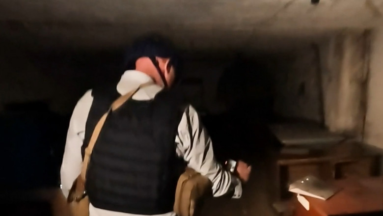 Ce au gasit ucrainenii intr-un centru de comanda rusesc ascuns intr-un buncar si abandonat in graba Imagine