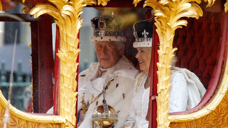 Ce audienta a avut incoronarea regelui Charles al III-lea. Mai multi telespectatori s-au uitat la incoronarea mamei sale acum 70 de ani Imagine