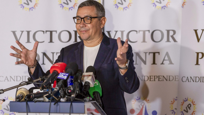 Ce conditii le pune Victor Ponta lui Nicusor Dan si lui George Simion pentru a-i sprijini in turul doi Imagine