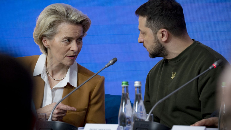 Ce i-a cerut Ursula von der Leyen lui Volodimir Zelenski in legatura cu scandalul anticoruptie din Ucraina Imagine