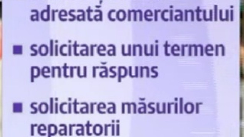 Ce pasi trebuie sa urmati pentru reclamarea unui produs cu probleme Imagine